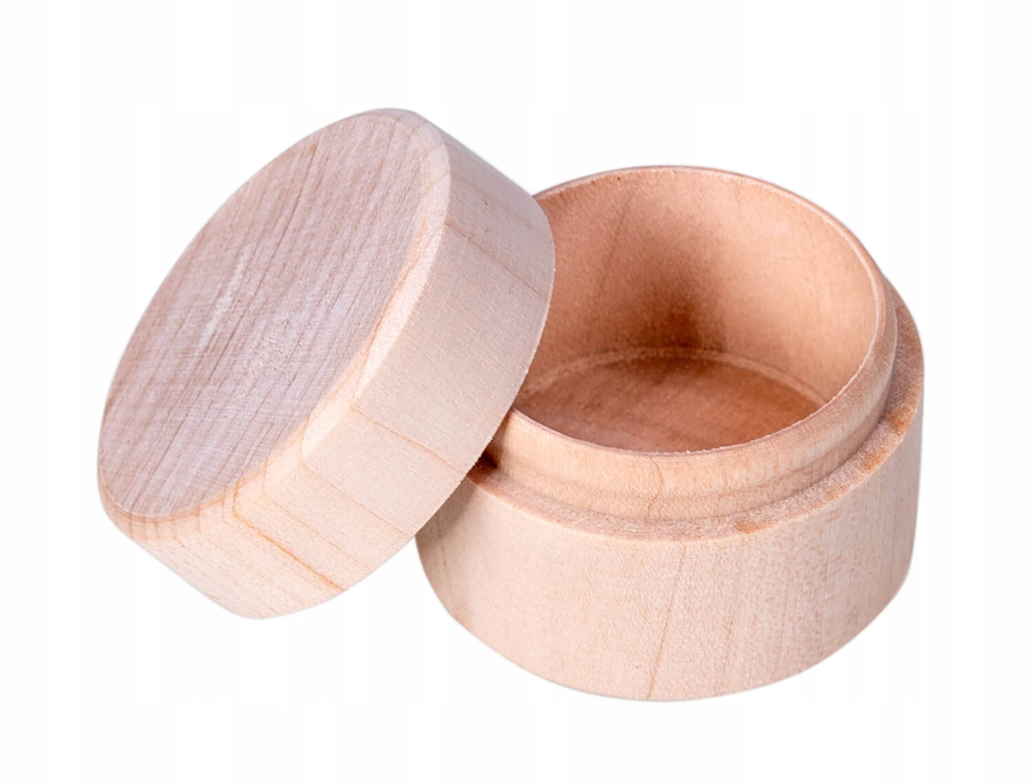 

Pudełko okrągłe na pierścionek biżuterię kolczyki