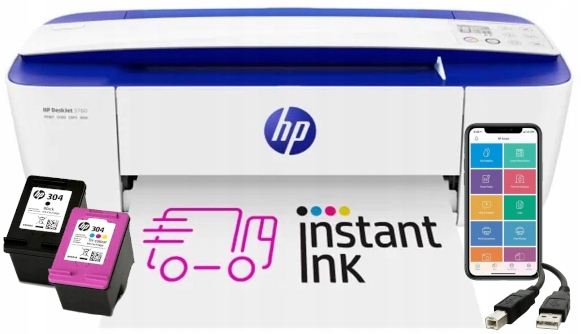 

Drukarka atramentowa 3w1 Hp DeskJet 3760 Tusze Hp