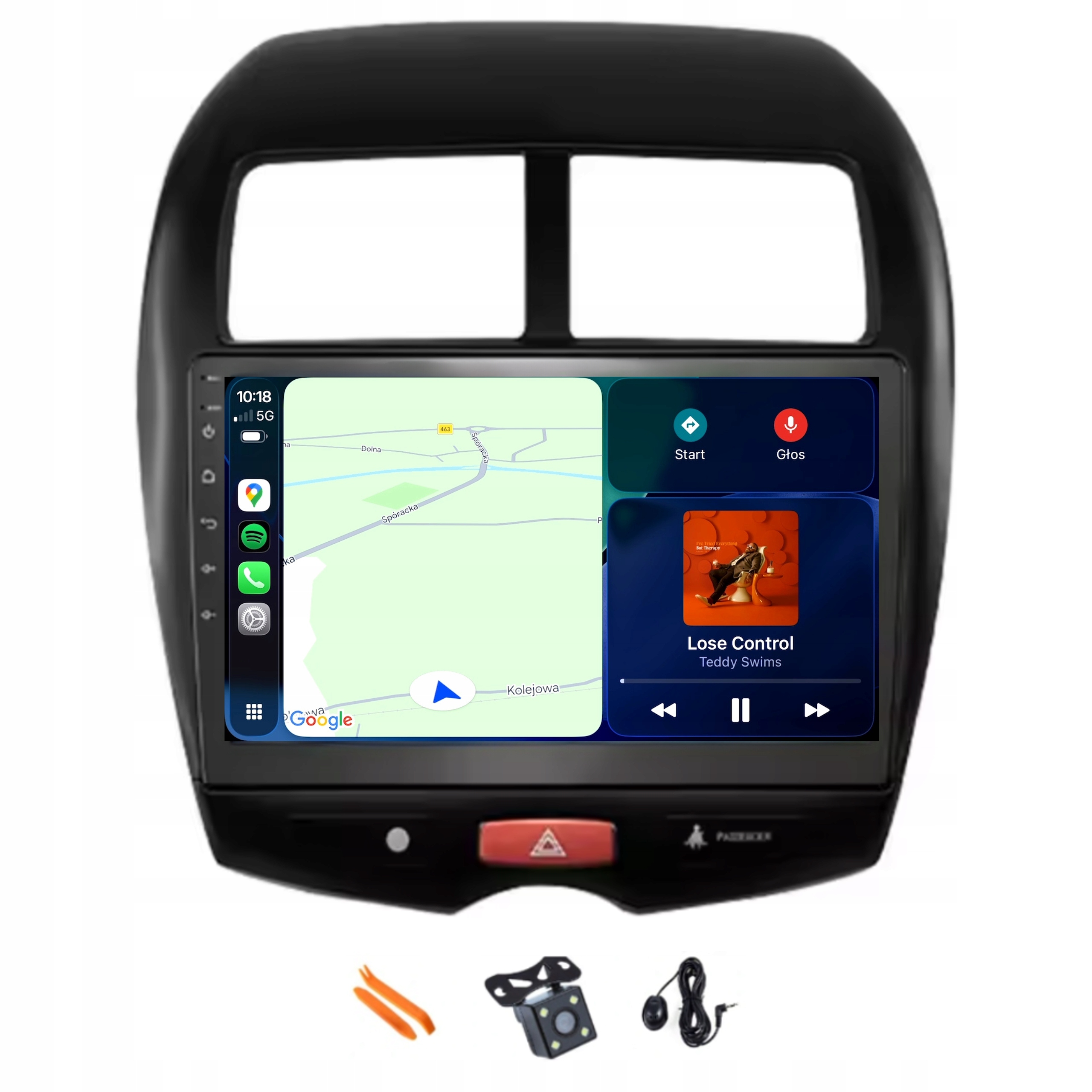 Rádio Android Gps Qled Carplay Lte Gps Dsp Citroen C4 Aircross Peugeot 4008