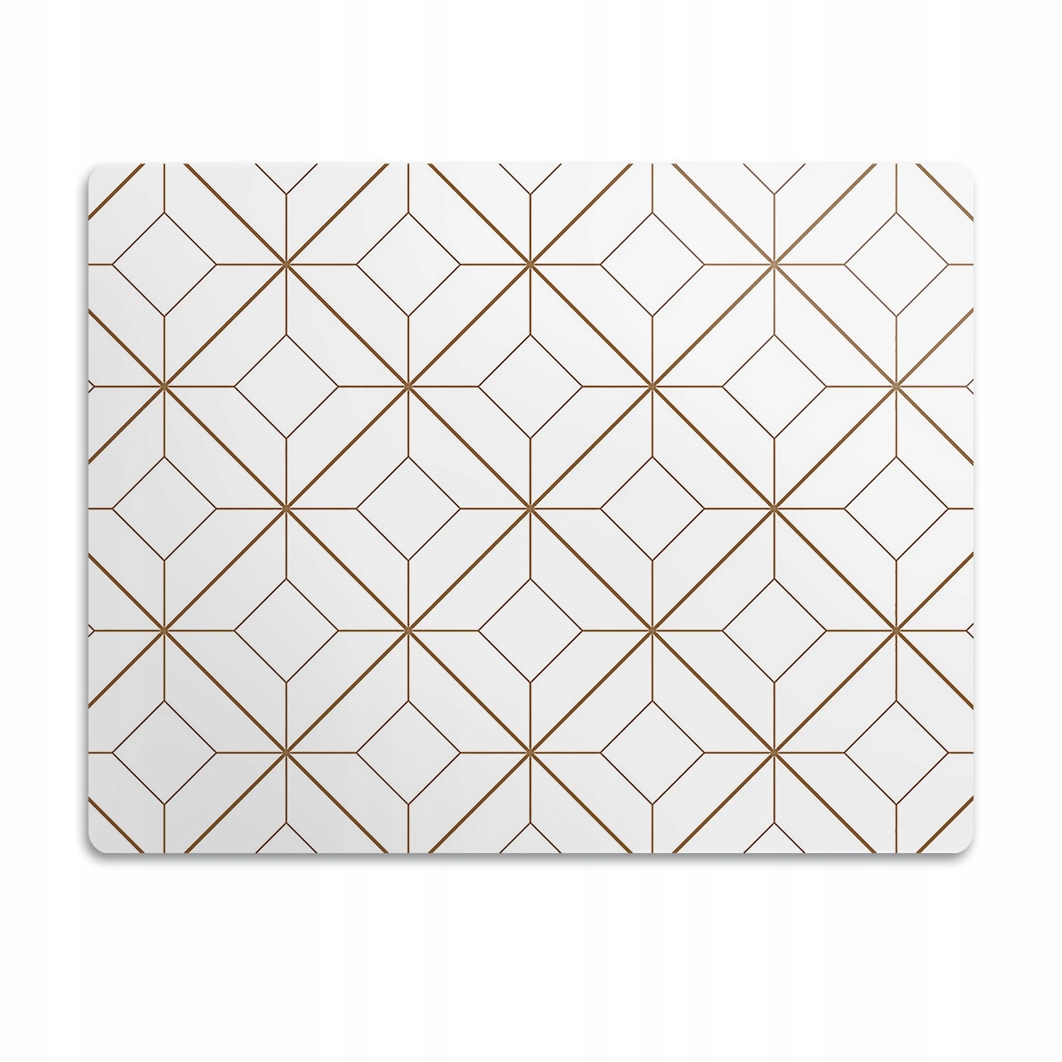 Levně Pro psa podložka pod misku Geometrické vzory 60x40cm