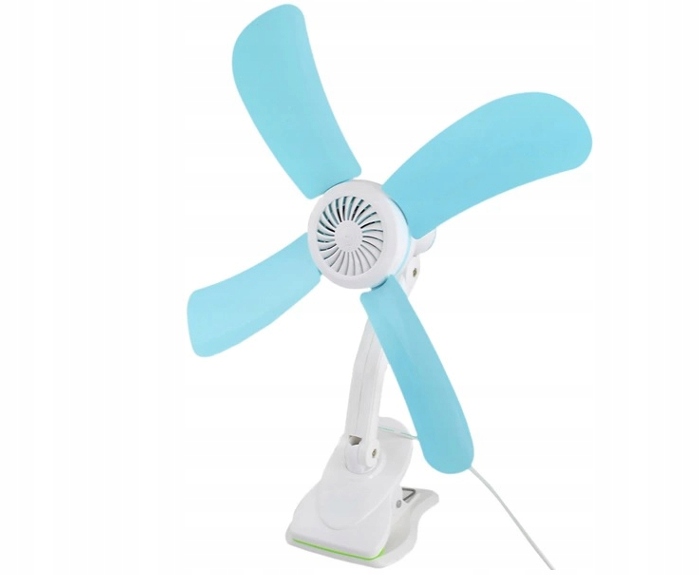 

Wentylator domowy wiatrak biurkowy 40cm z klipsem