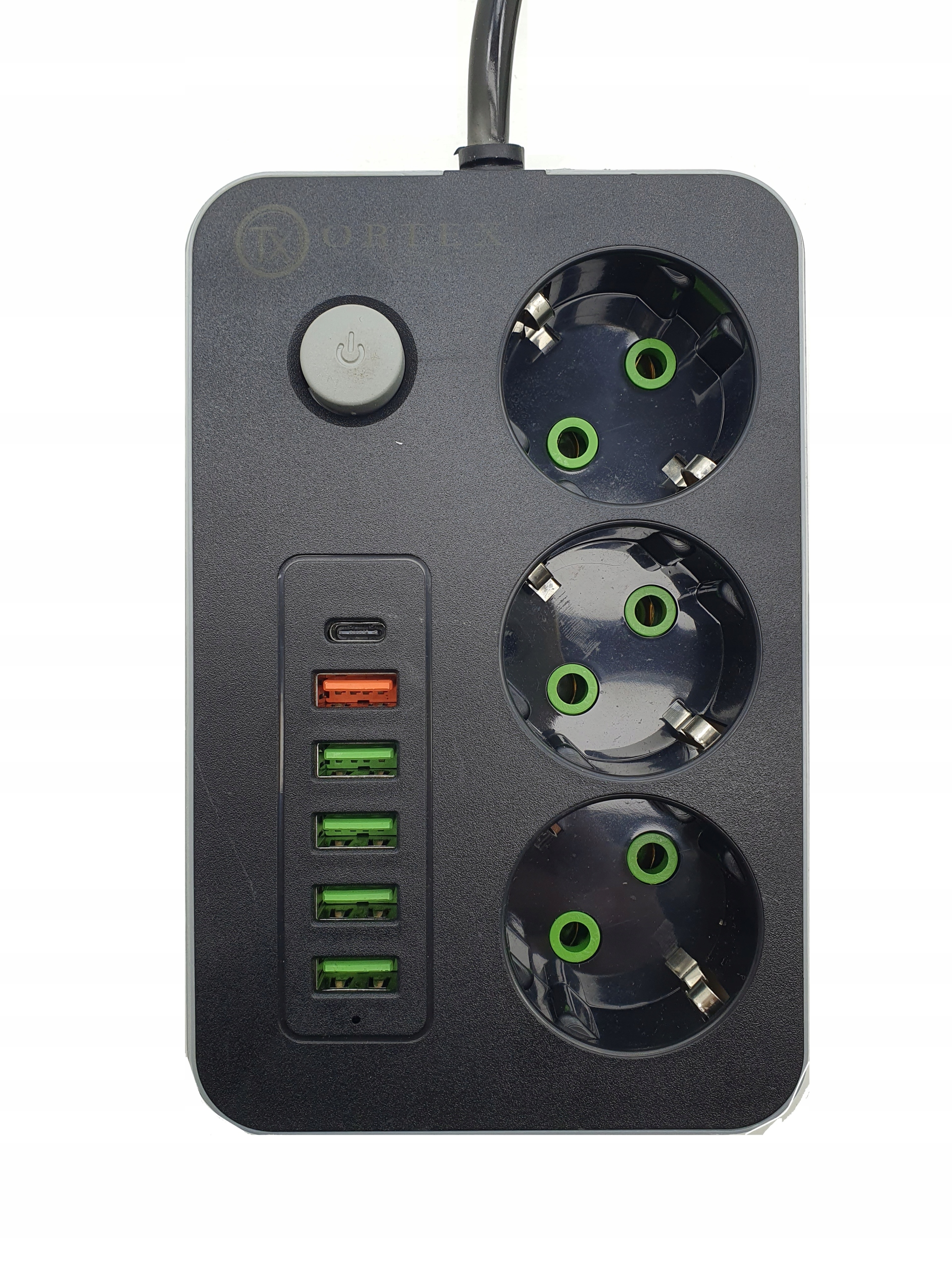 

Listwa zasilająca 2m 3 gniazda 10A 5x Usb 1x Usb C