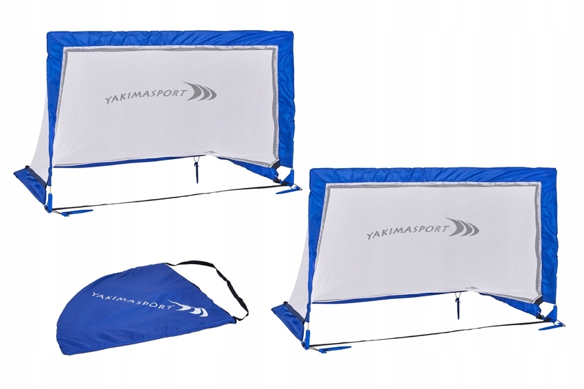 Fotbalová branka přenosná skládací pro fotbal (2ks taška) pop-up