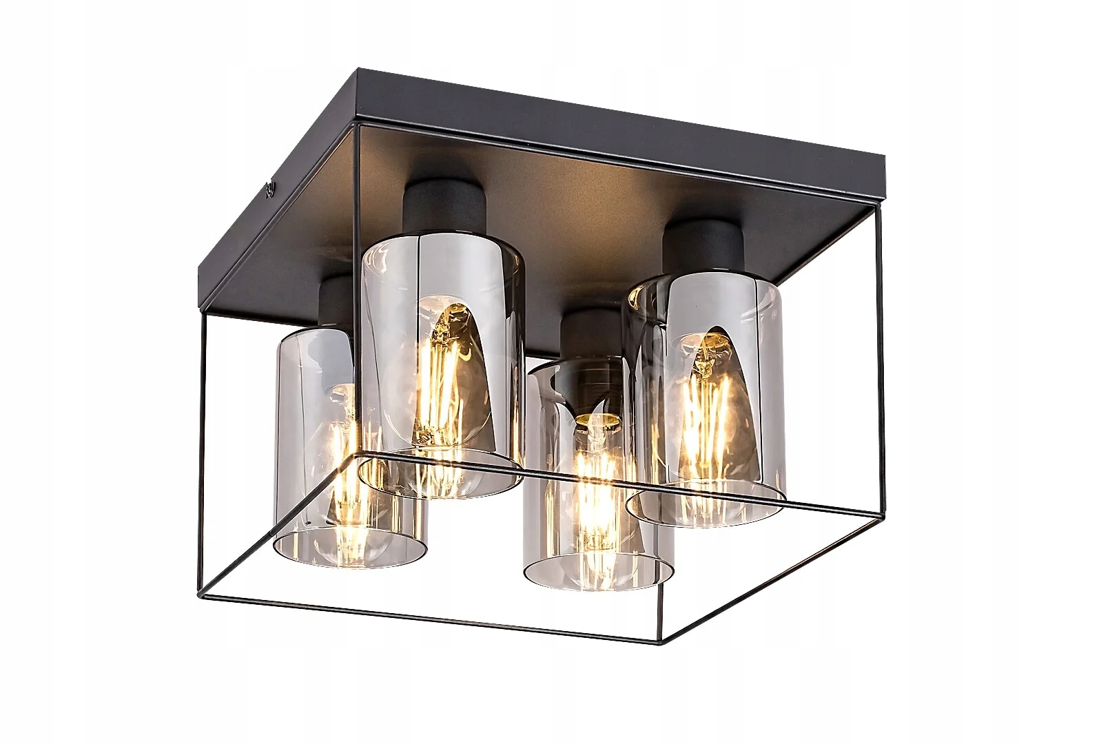 Stropná lampa E27 4x25W čierna farba 71034 Chadwick Rabalux