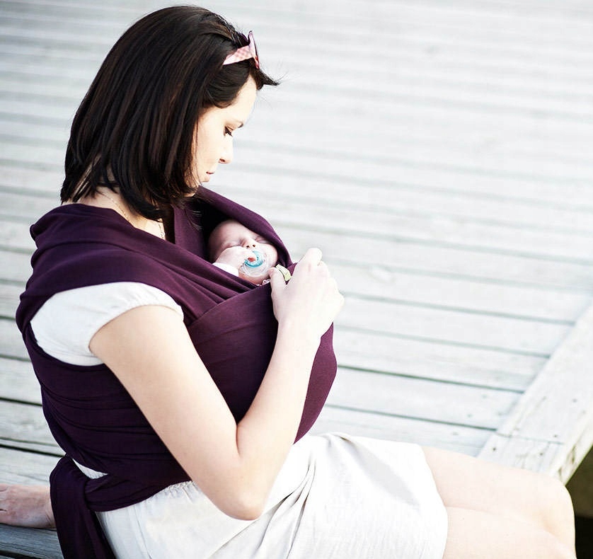 CHUSTA ELASTYCZNA DO NOSZENIA DZIECKA LENNYLAMB Rozmiar L