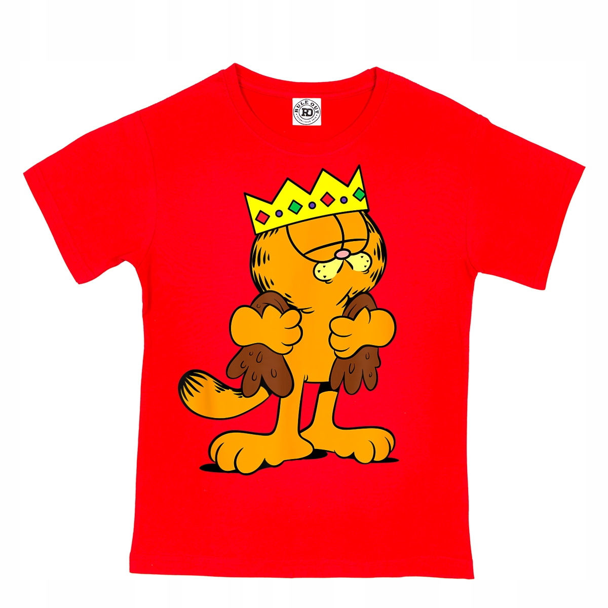 

Dziecięca Koszulka Bawełniana Bajka Kot Garfield