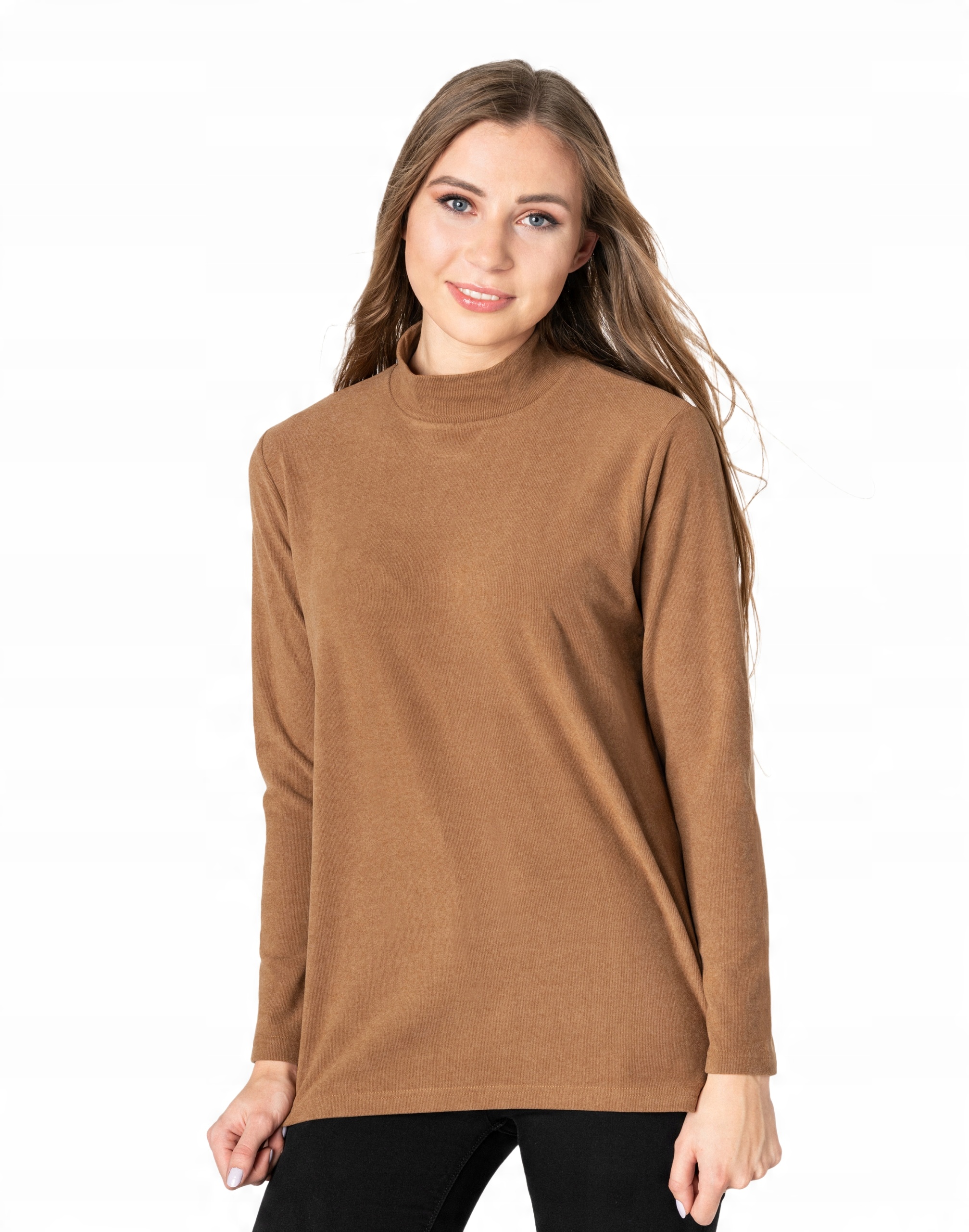 

Sweter Półgolf Damski Bawełniany Golf 16513-04 XXL