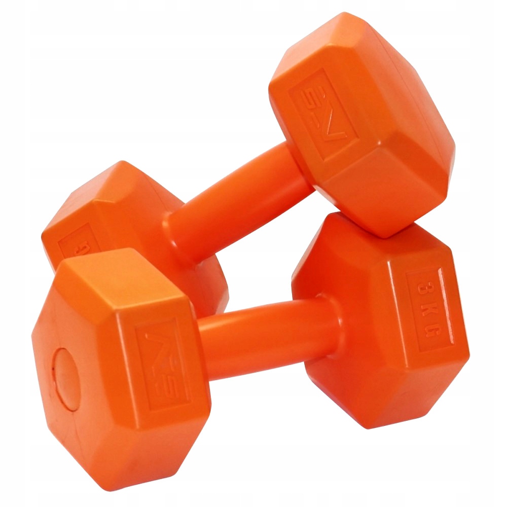 

Hantle 2x3KG Hantelki Ciężarki 6KG Zestaw Hantli