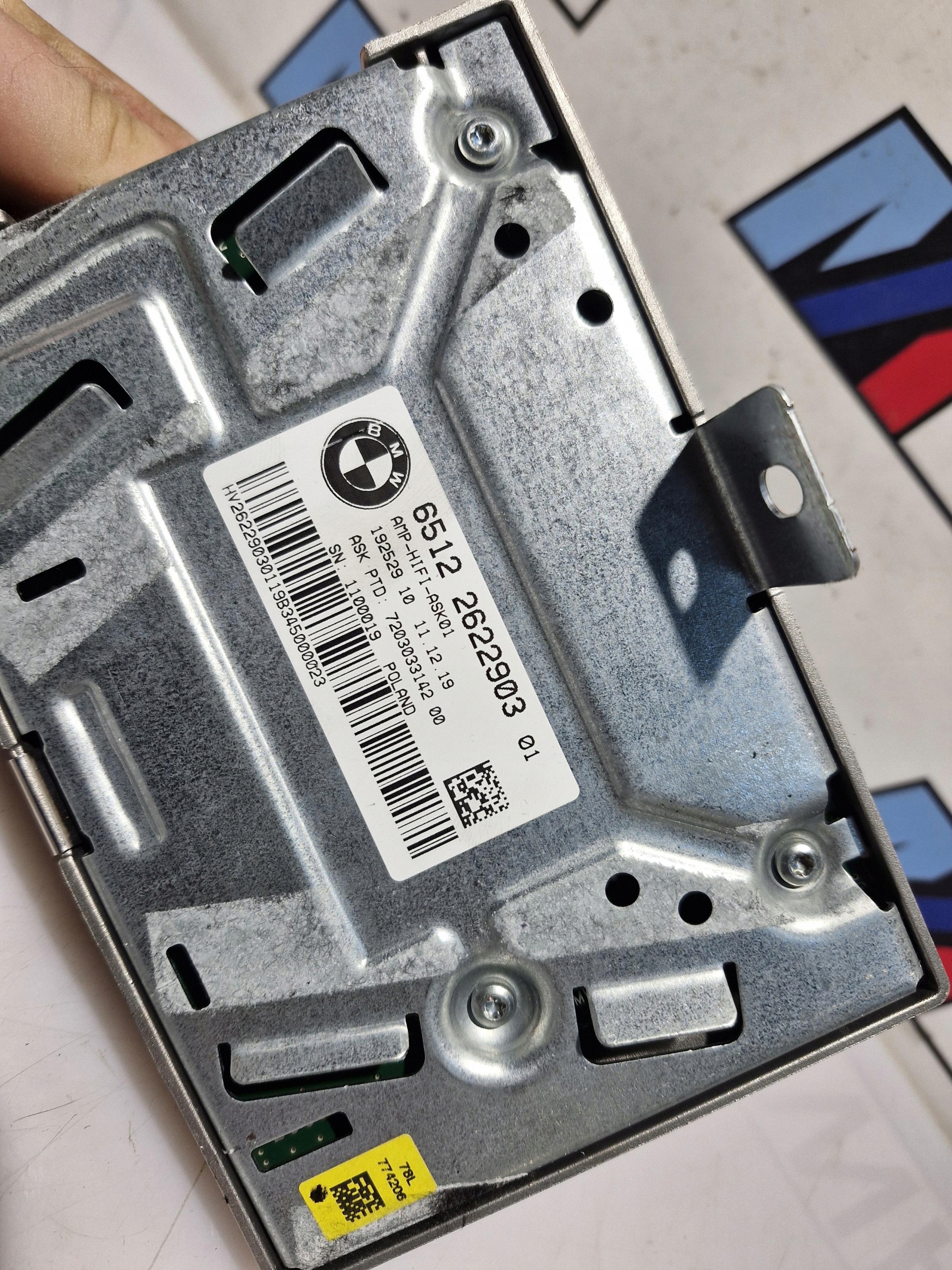 BMW G20 G21 amplifier RADIA original AUDIO original 2622903