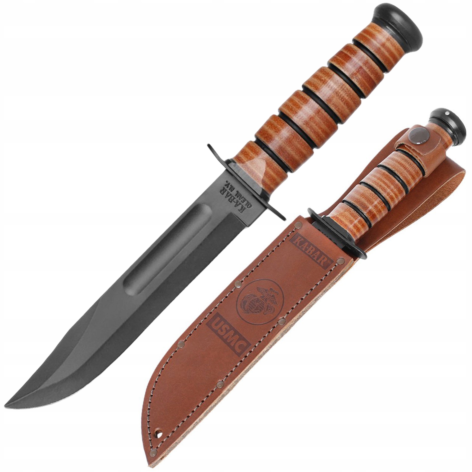 Nůž Kabar 1217 Usmc The Legend Serrated s pouzdrem