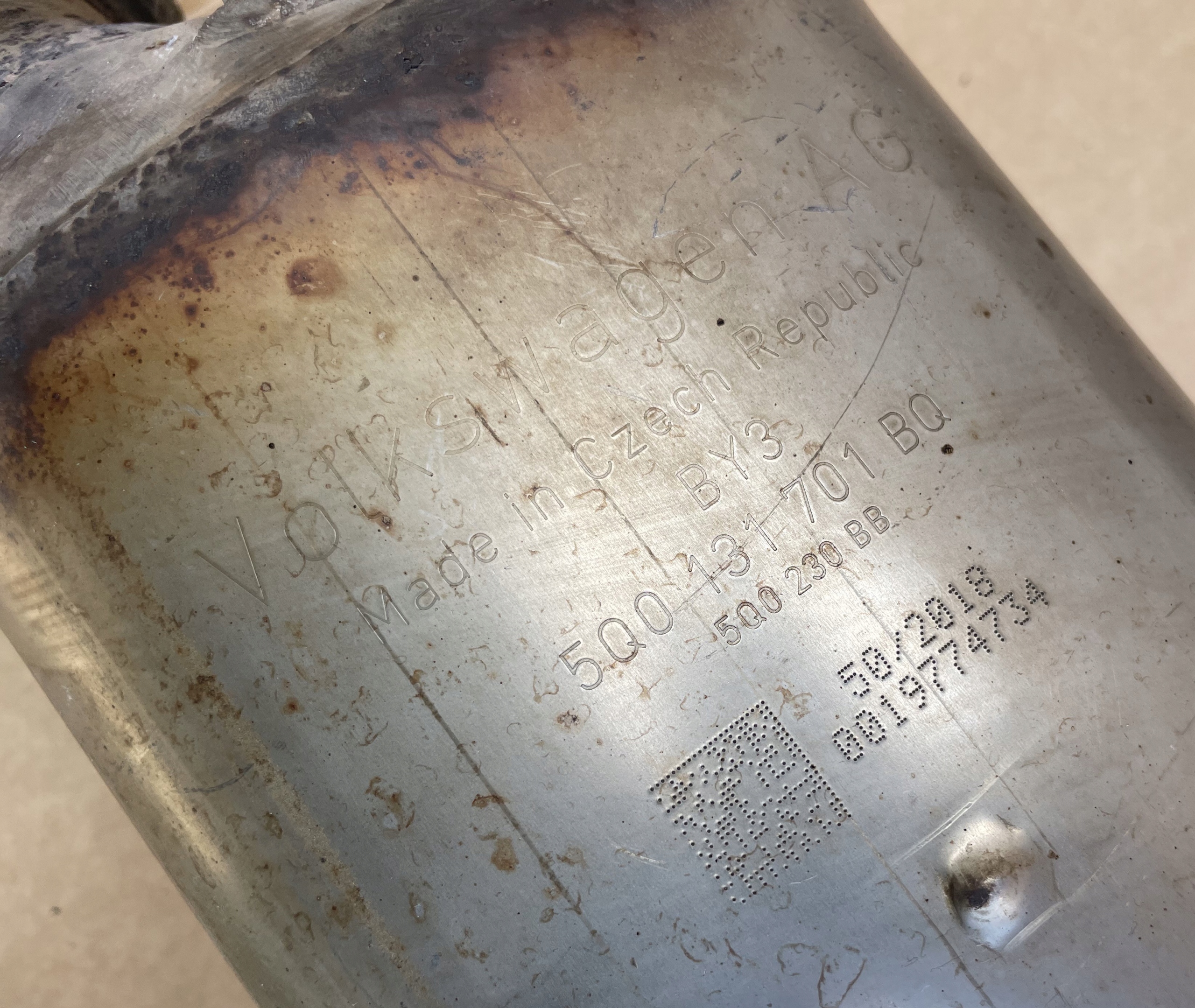 catalyst 5Q0131701BQ VW SKODA original IDEAL