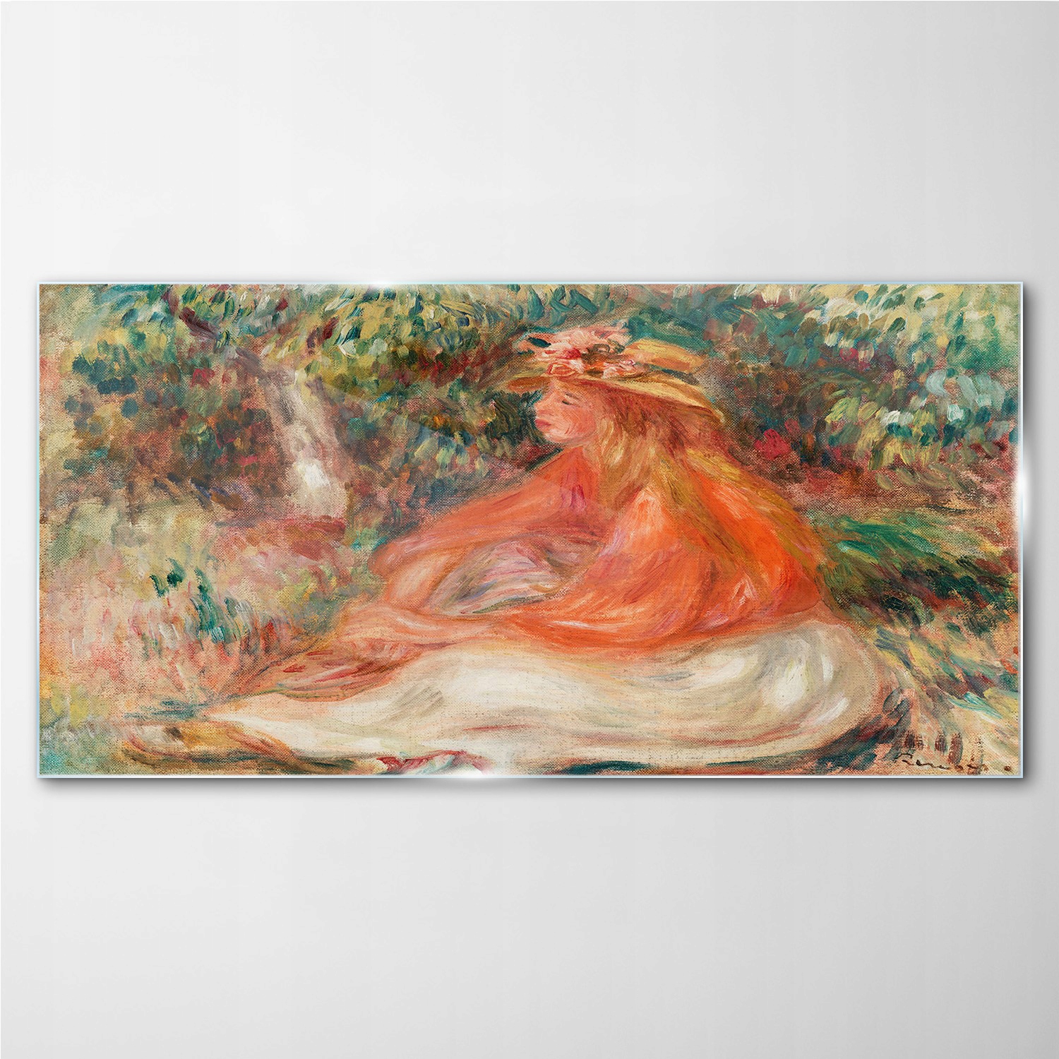 

Szklany obraz na ścianę Kobiety las 140x70 cm