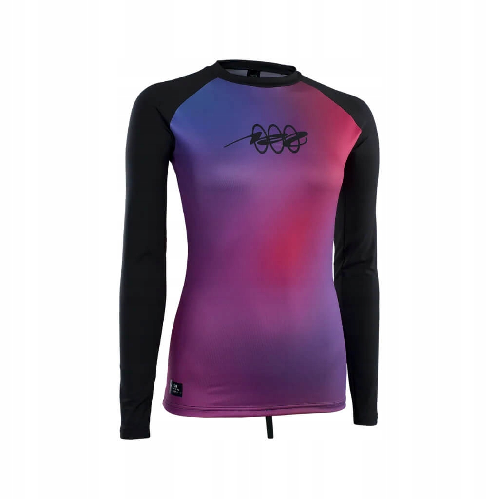 Lycra damska Rashguard ION Lizz LA - Pink Gradient - 40/L