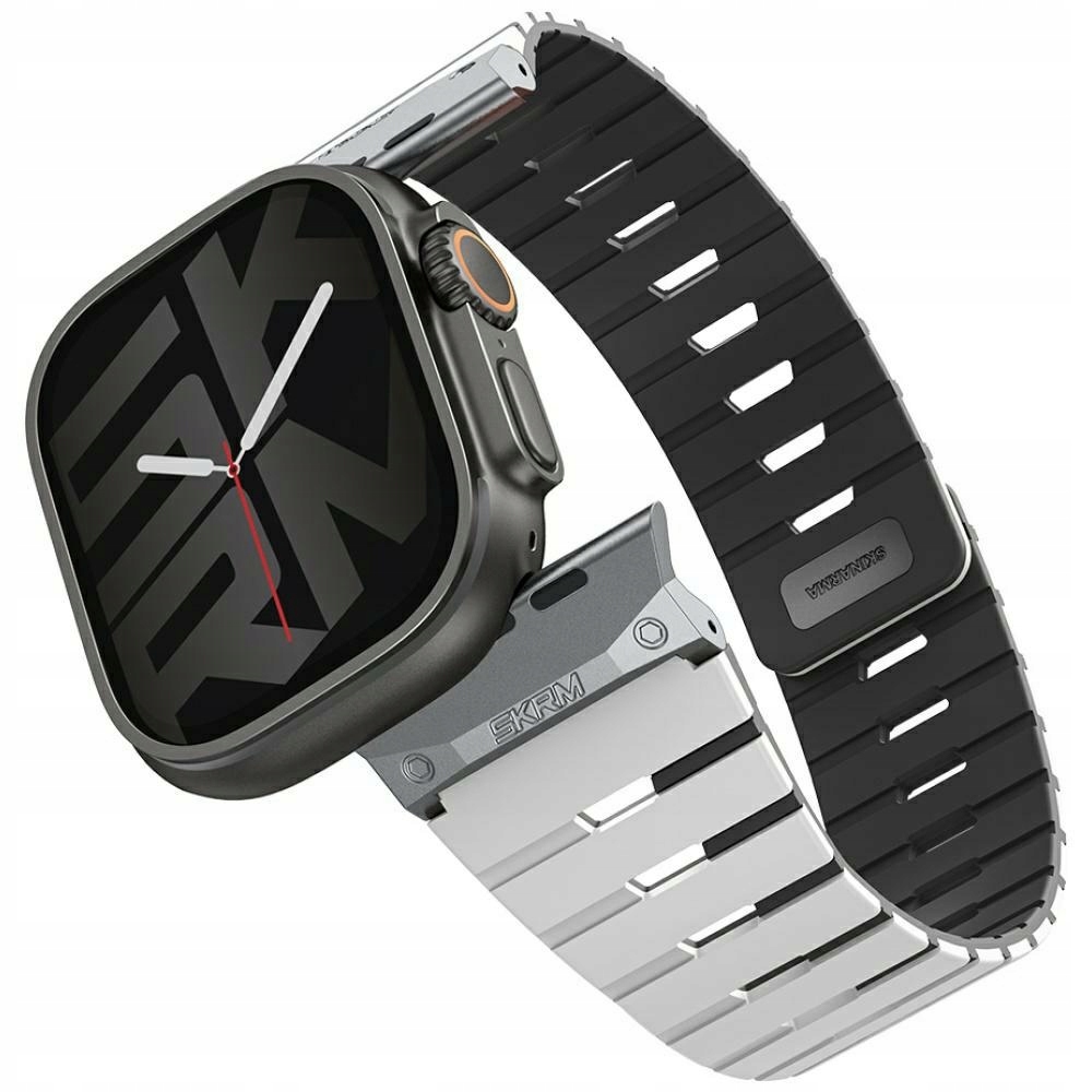 Pásik Skinarma Gemini pre Apple Watch 49/46/45/44 mm kriedový