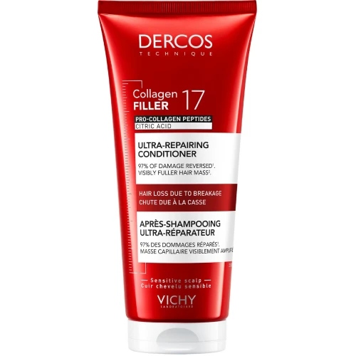 Vichy Dercos Collagen 17 Filler Odżywka ultra-regenerująca 200 ml