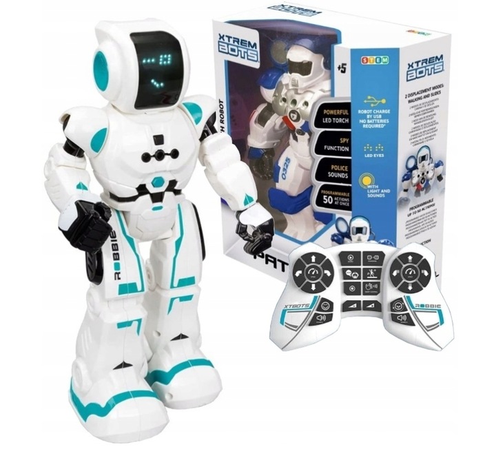 

Robot zdalnie sterowany Robbie Bot-Xtrem Bots