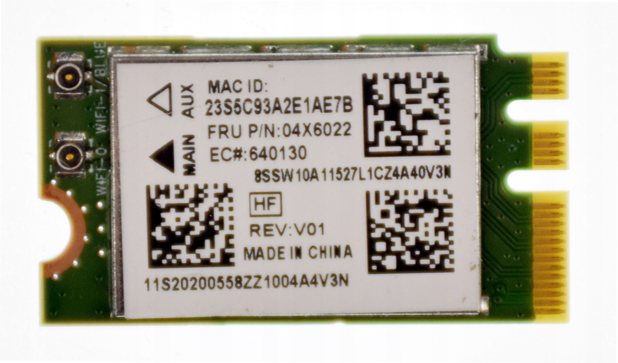 KARTA WIFI SIECIOWA ATHEROS QCNFA335 FRU 04X6022 Lenovo