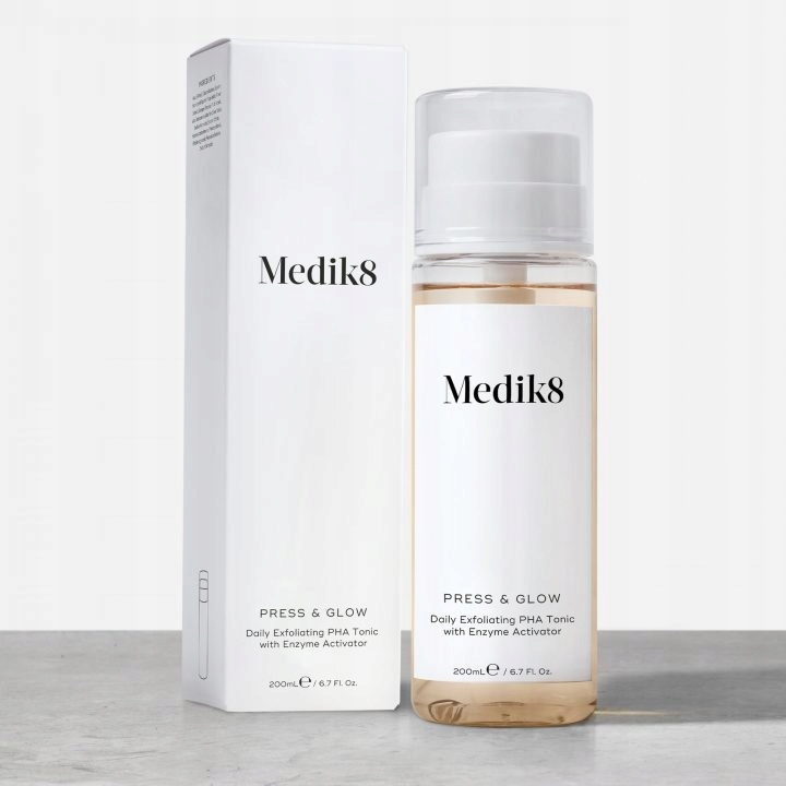 MEDIK8 Press & Glow Exfoliating Pha złuszczający tonik kwasowy 200ml