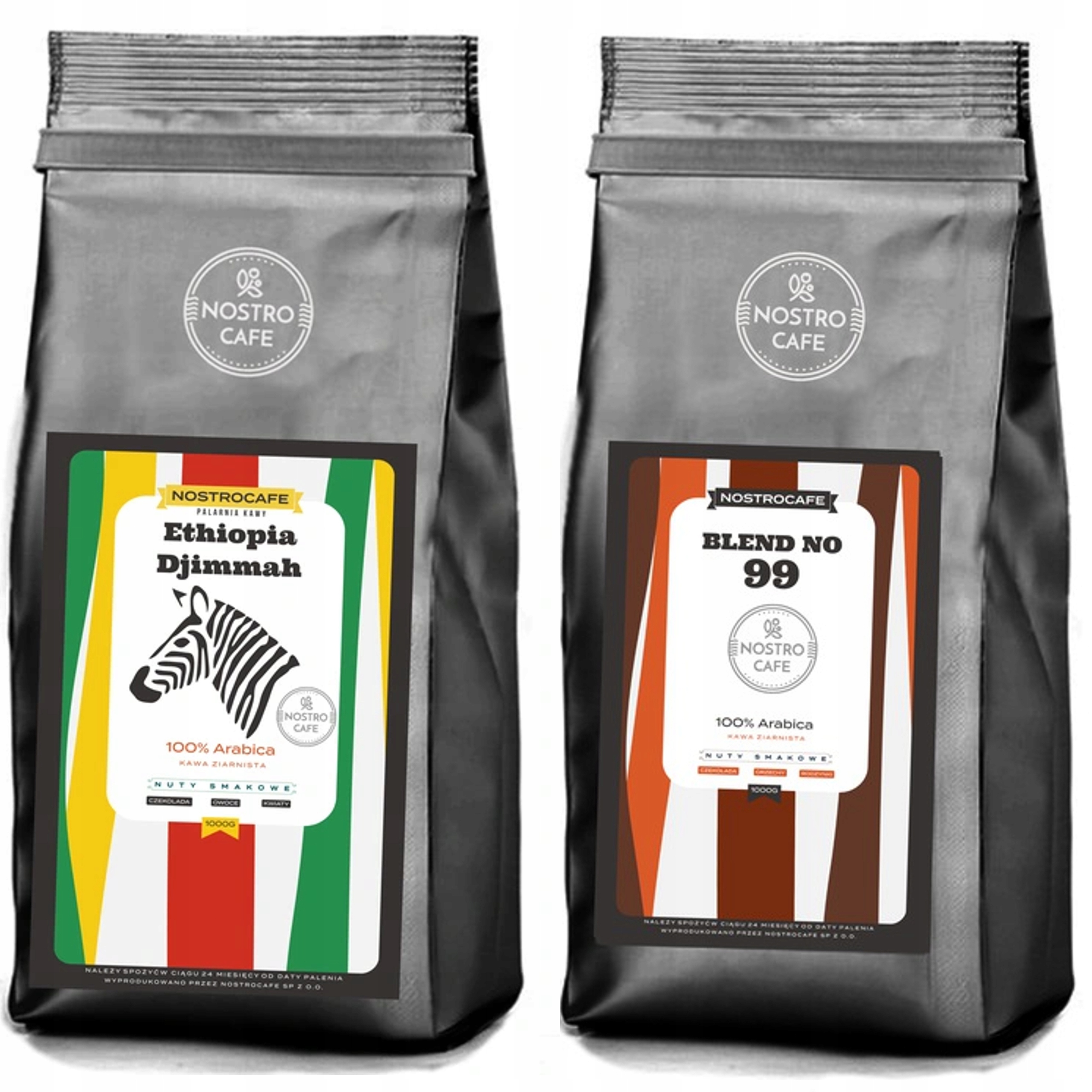 Levně Káva Zrnková 2KG Etiopia Dijmmah Blend 99