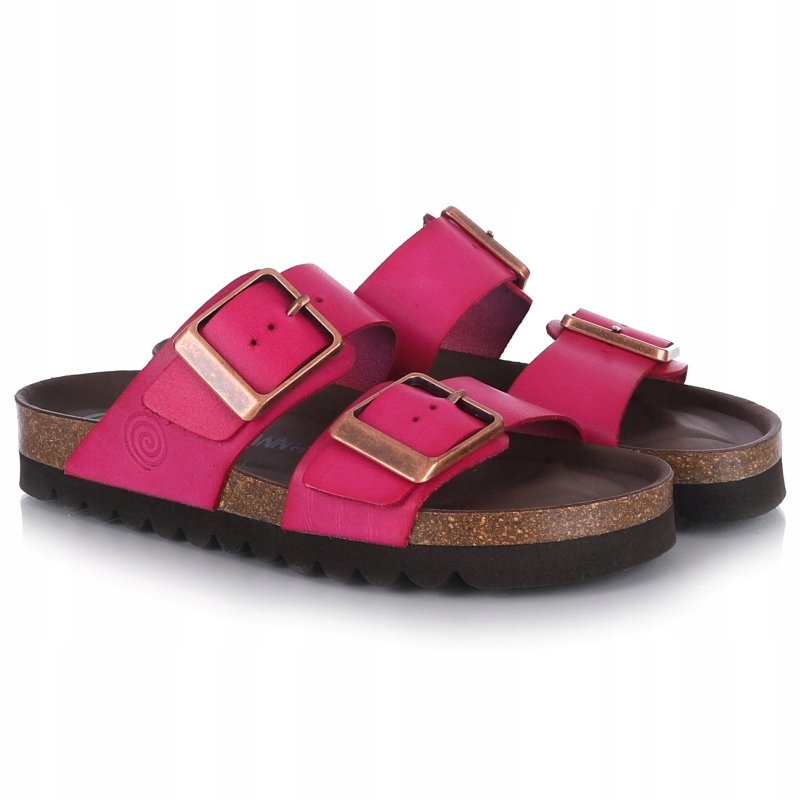 Nazouváky Dr Brinkmann 700686-43 Pink růžové Kůže VEL.39