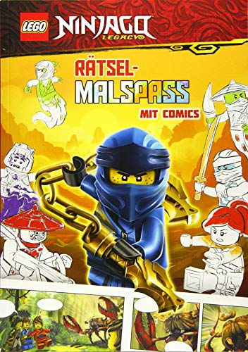 LEGO NINJAGO - Rätselmalspaß mit Comics AMEET VERLAG