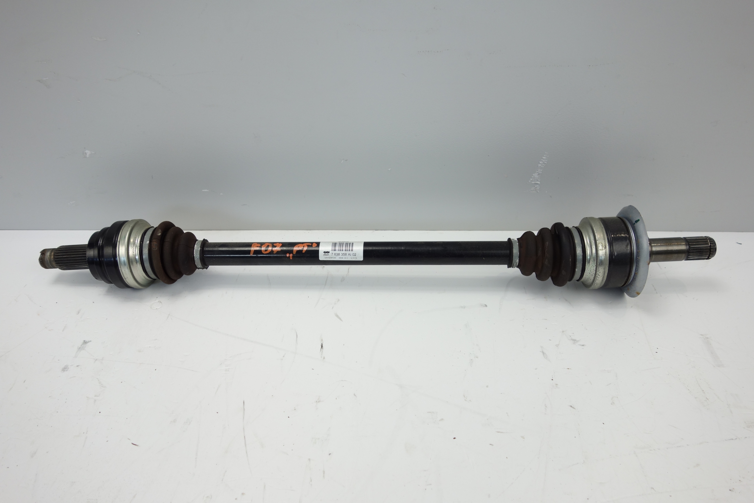 semi-axis right rear BMW 5 GT F07 7638358