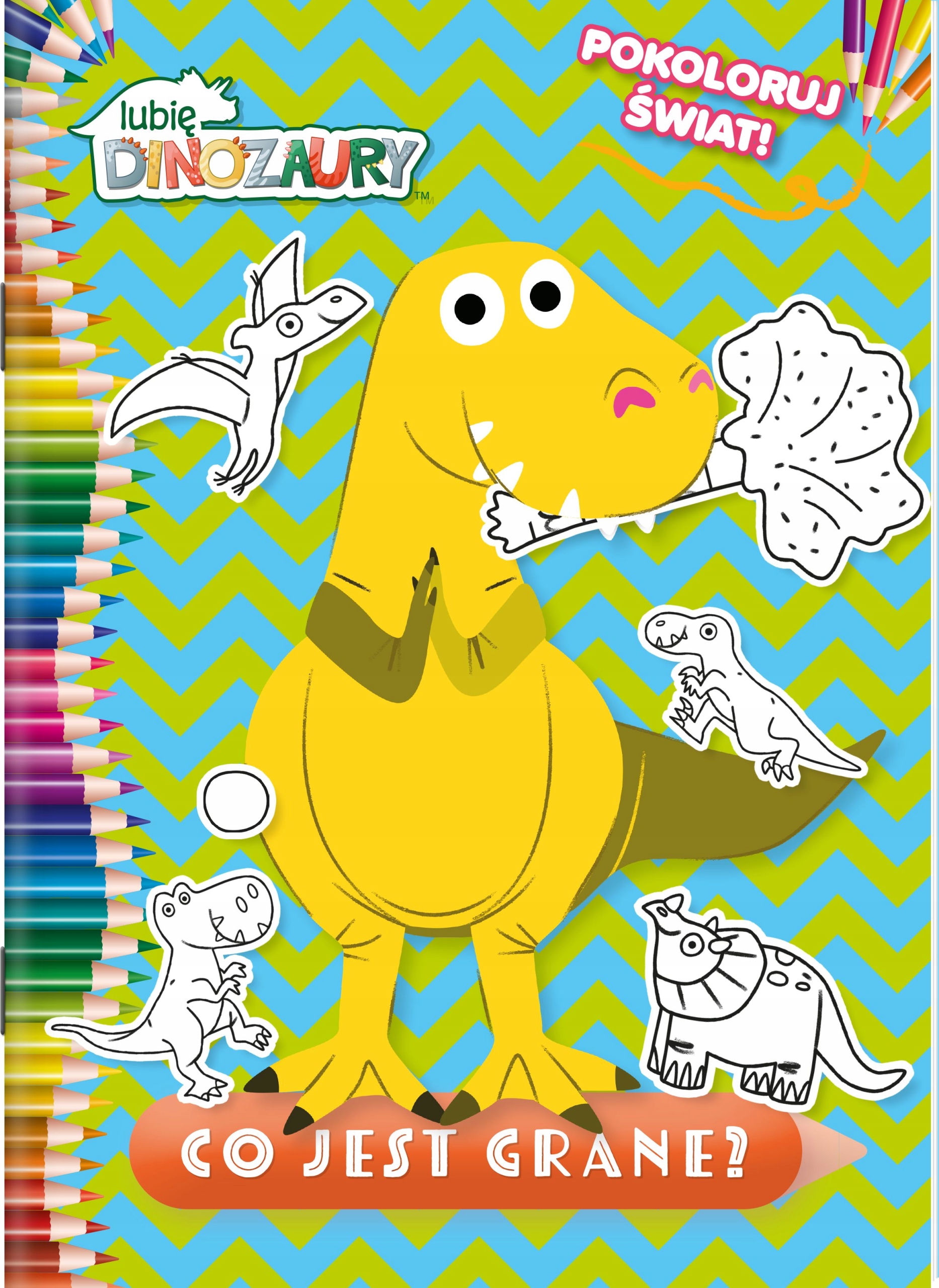 

Pokoloruj Świat Moje Dinozaury Kolorowanka