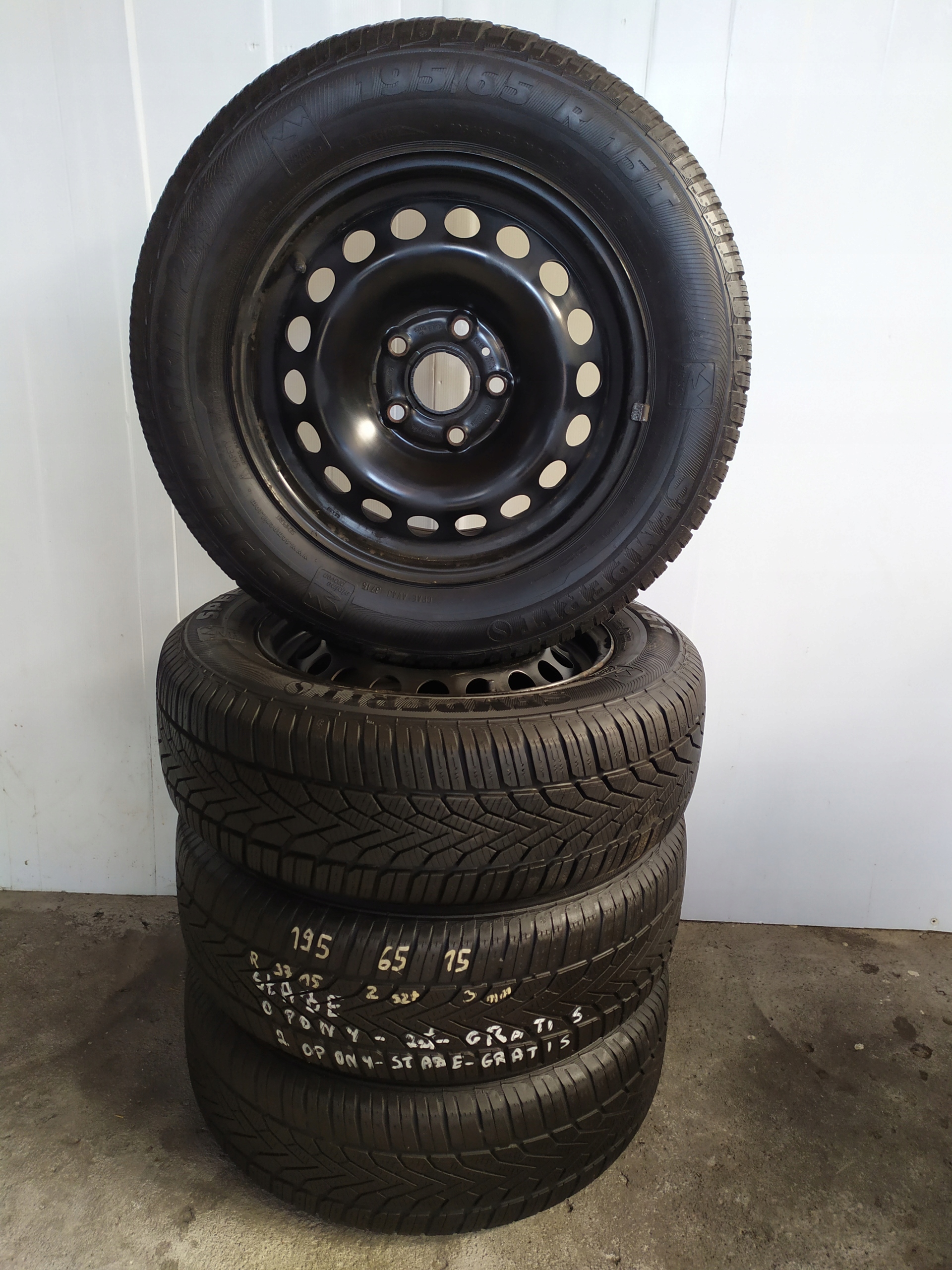 КОЛЕСА ЗИМА 195/65/15 VW GOLF VII OCTAVIA III LEON