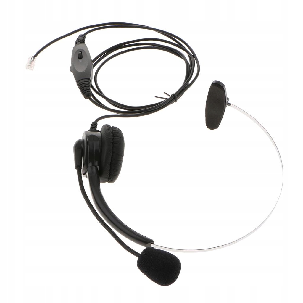 Pin monofoniczny zestaw słuchawkowy, call center