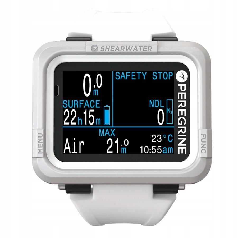 Počítač Shearwater Peregrine Adventures Edition bílý