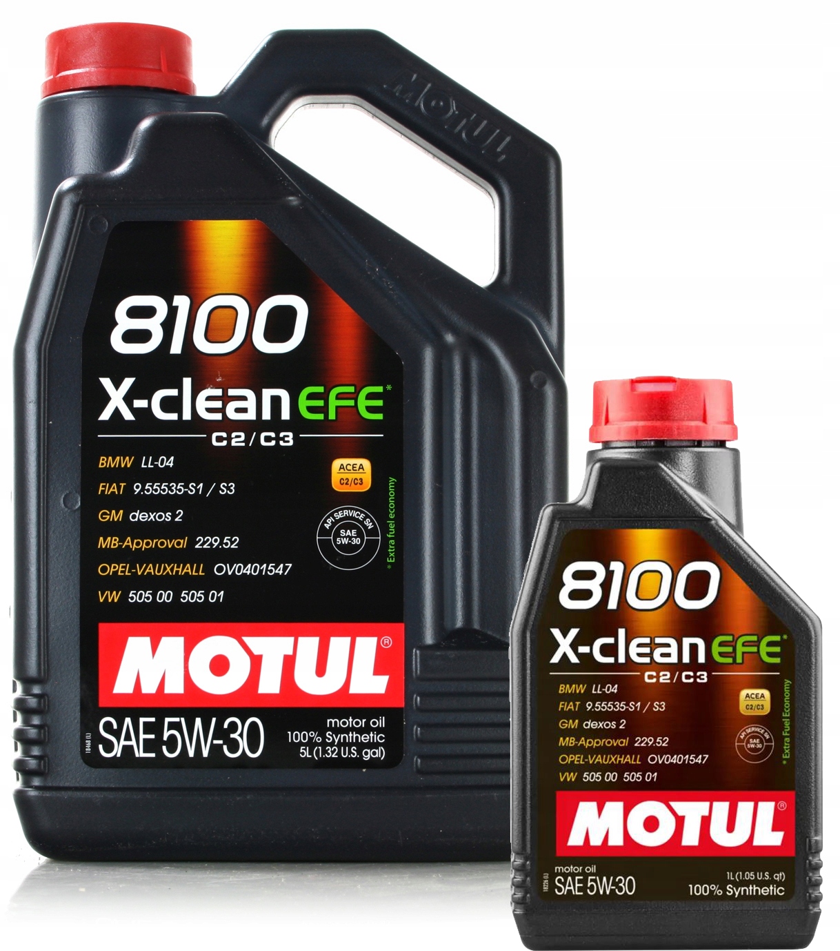 Olej Motul 8100 X-clean Efe 5W30 C2/C3 6L