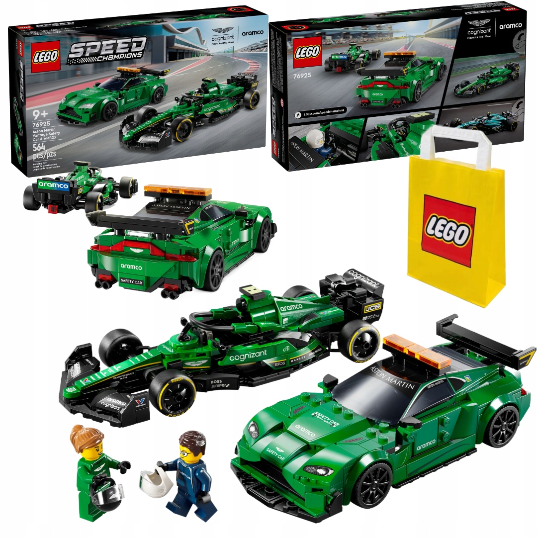 Lego Speed Champions 76925 Bezpečnostní vůz Aston Martin a AMR23