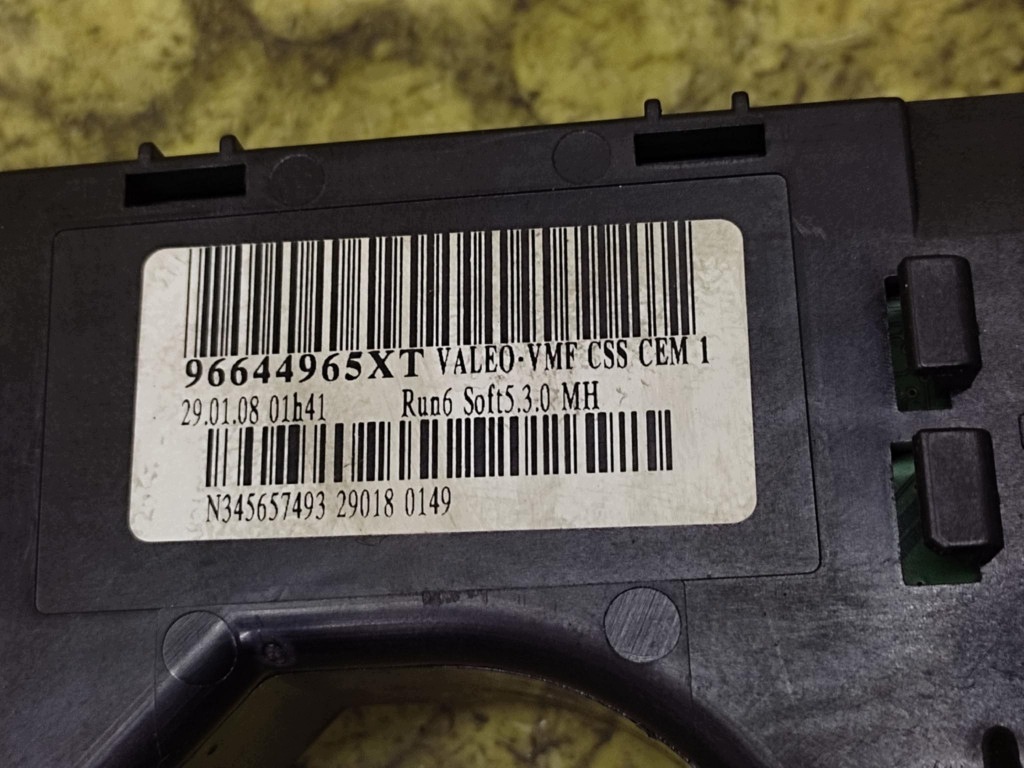 CITROEN C4 PICASSO DEVIO LUCI TERGICRISTALLO TERGI 96644965XT