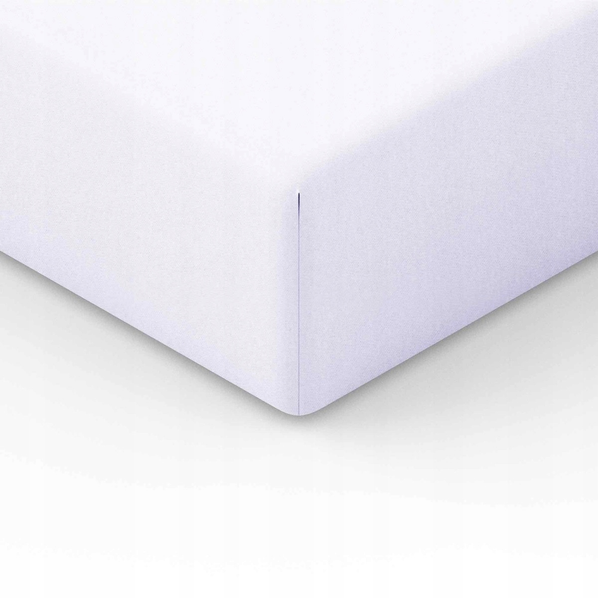 Prostěradlo jersey s gumičkou 140x200 bílé