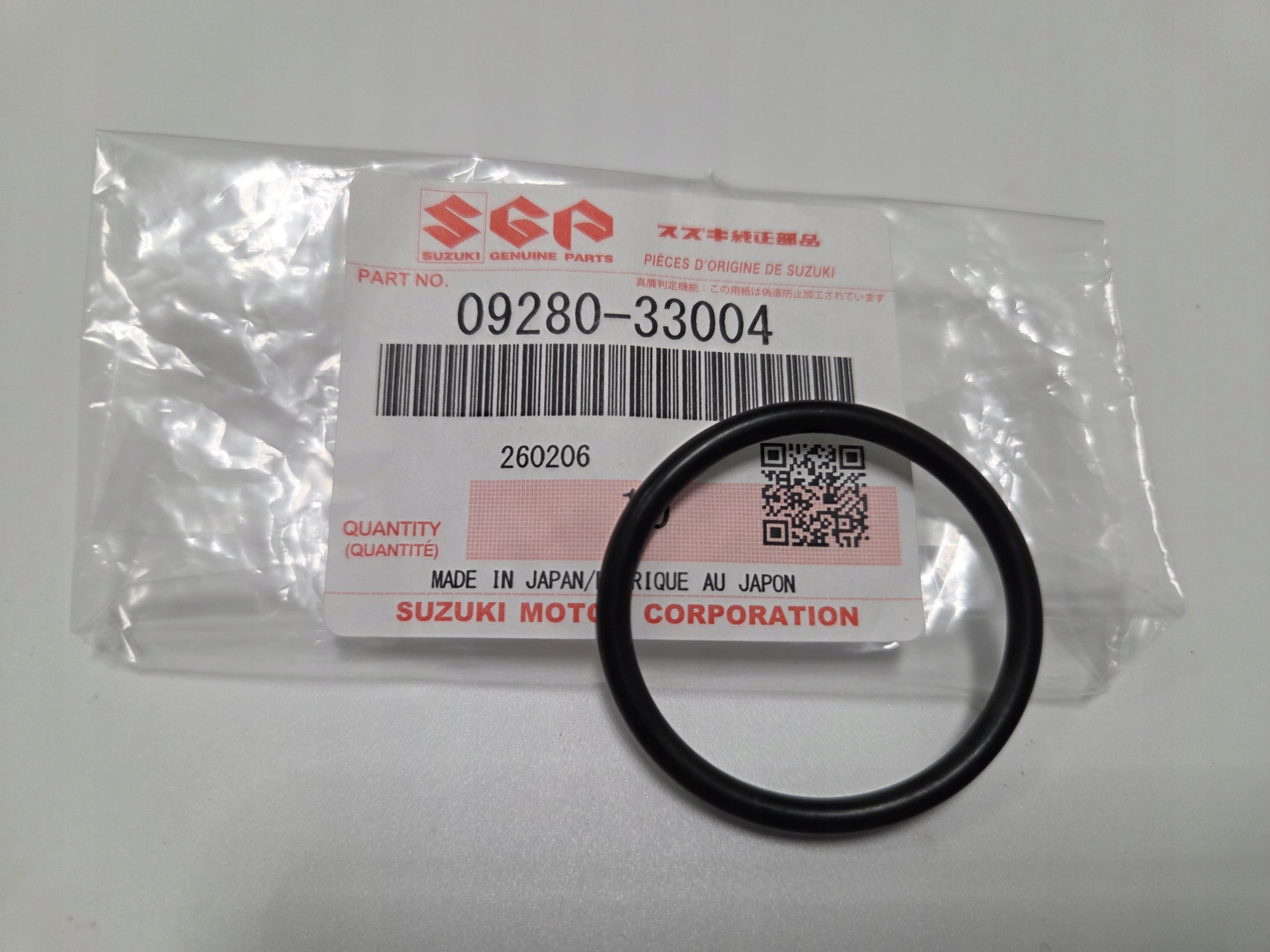 Suzuki Gsxr 600 750 1000 Oring Pokrywy Silnika Oem Oryginal Uszczelka Gsx R