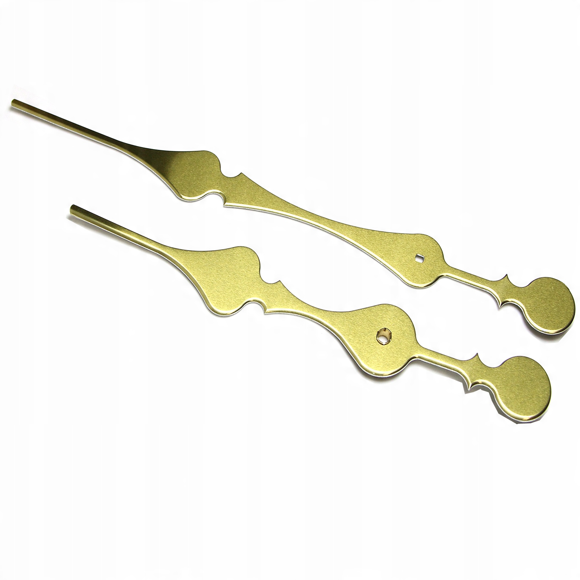 

Długie Wskazówki złote do zegara 210mm