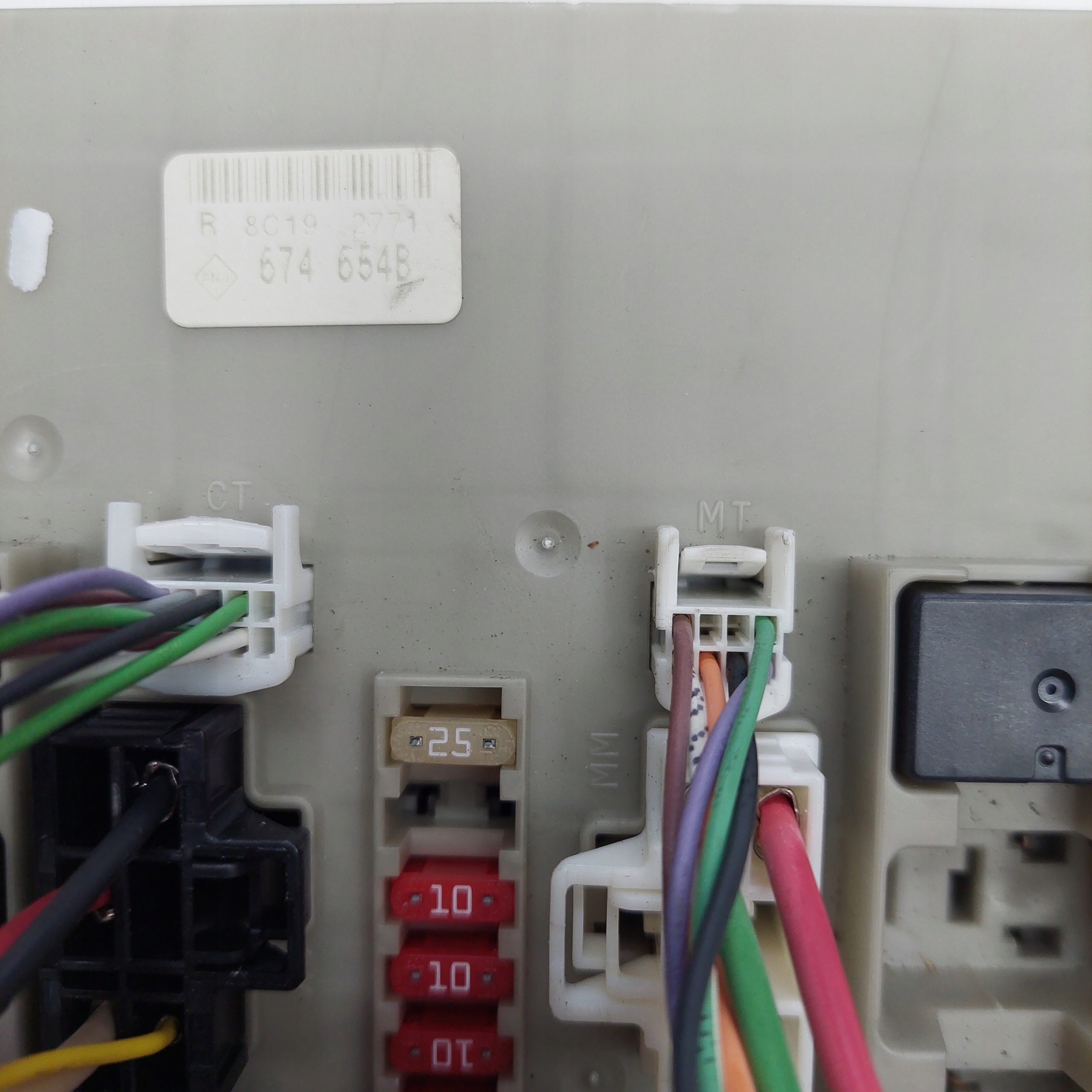 MOUDŁ USM BSI UCH RENAULT CLIO MODUS 674654B Numer katalogowy części 674654B