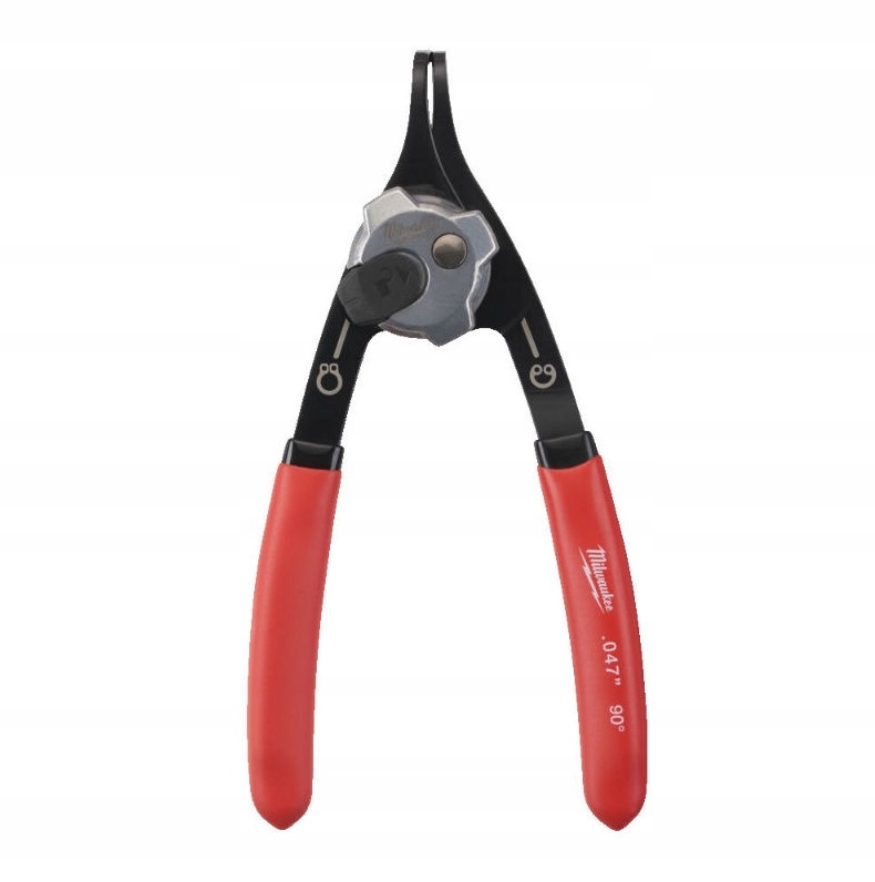 Milwaukee Kleště Na Pojistné Segerové Kroužky 1,2 MM 90° Vnitřní Vnější 2V1