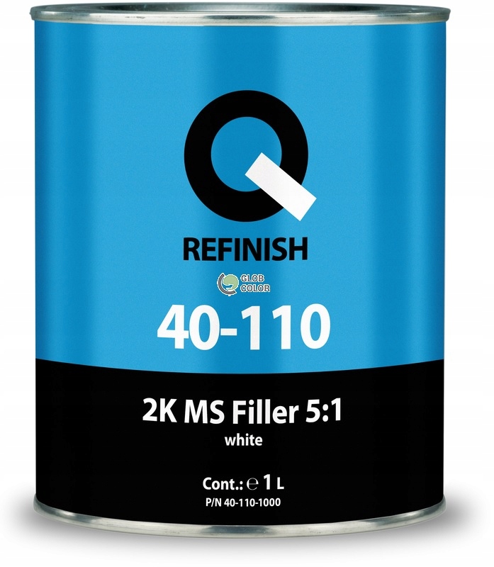 Qrefinish 40-110 акриловая грунтовка белый + utw. 1л