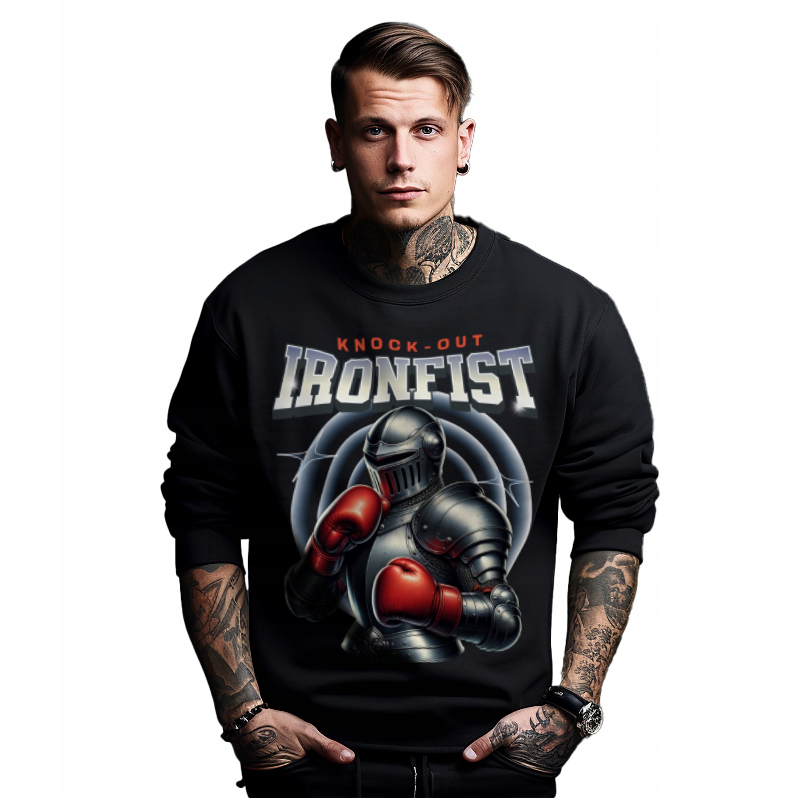 Mikina s potiskem Ironfist