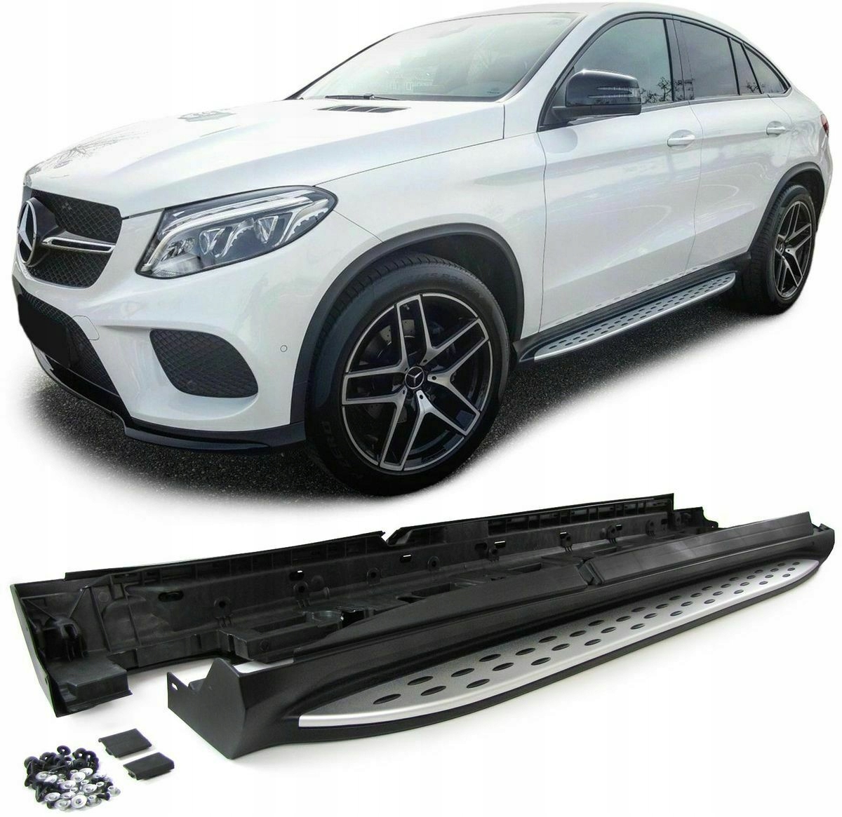 

Stopnie progi boczne boki Mercedes Gle Coupe C292