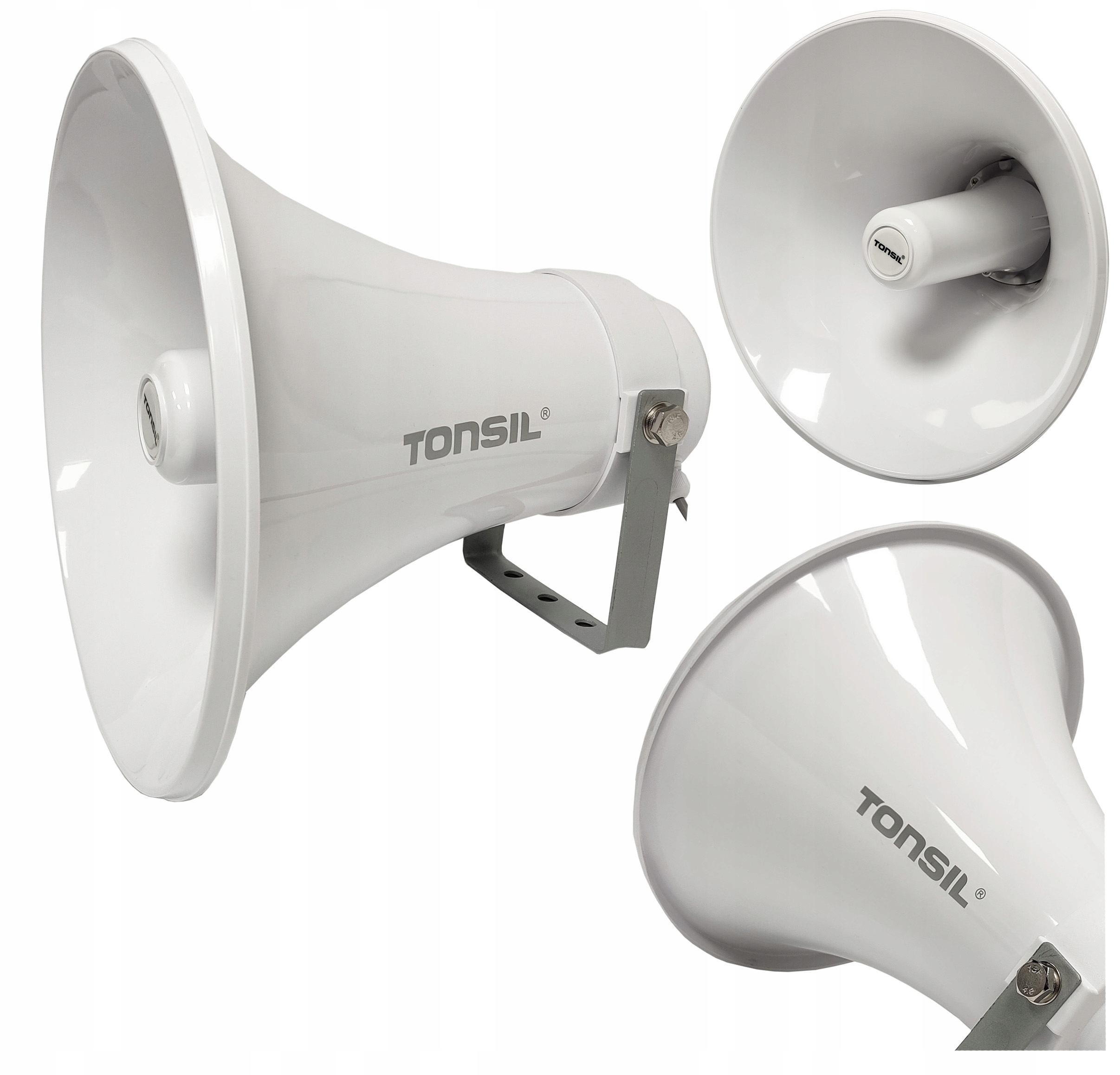 Tonsil Tubový reproduktor Tc 35 Instalační venkovní ozvučení 8ohm Bílý