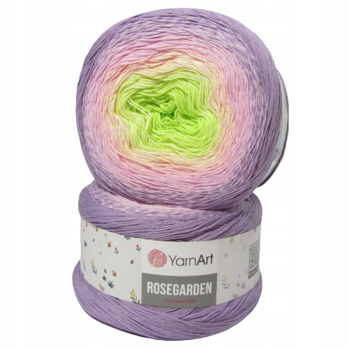 Włóczka ROSEGARDEN Yarn Art 100 bawełna/1000m 312 13812577905 Allegro.pl
