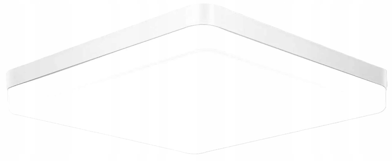Stropní Svítidlo Stropní koupelnový Led čtvercový Vodotěsný Ip 44, 48W, 30x30 cm
