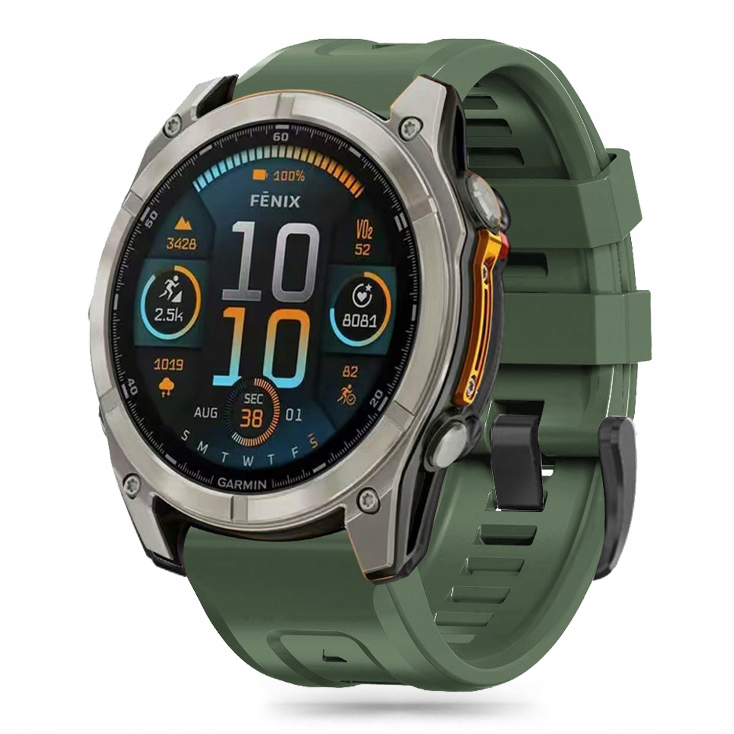 Tech- Protect Silicone Garmin Fenix 5S 5S Plus 6S 6S Pro 7S 8 (43 mm)