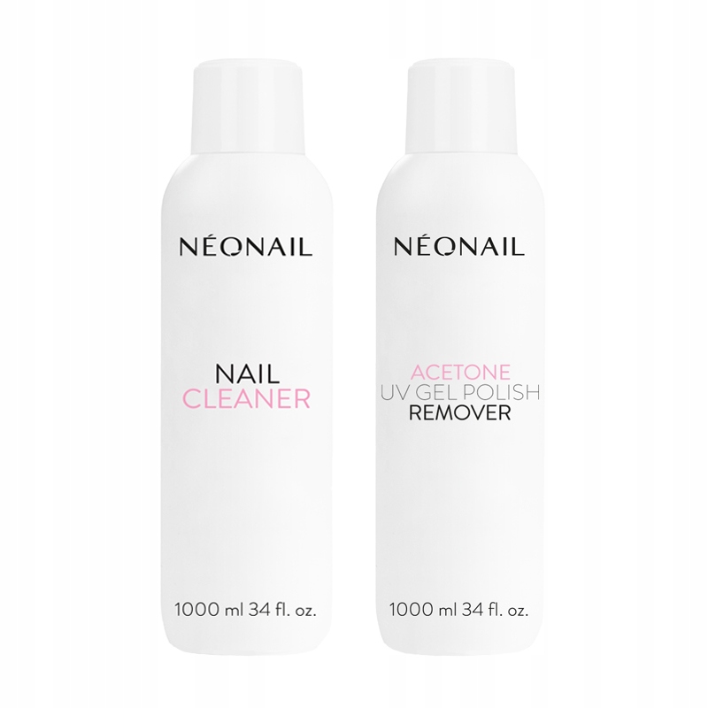 

Zestaw Neonail Cleaner Odtłuszczacz Aceton 1000 ml