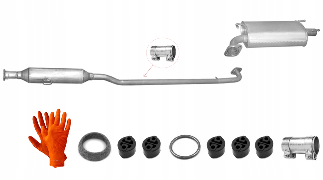 Toyota Camry 2.4i 16V 123kW (od roku 2007) Tlumič Koncový