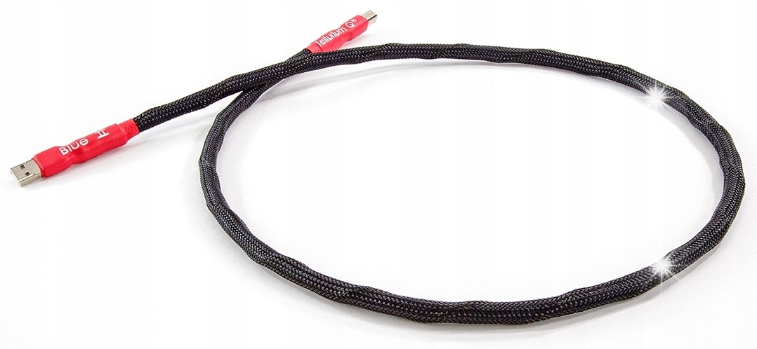 TELLURIUM Q BLUE II USB KABEL USB TYPU A - B PROFESJONALNY DO DAC 1m
