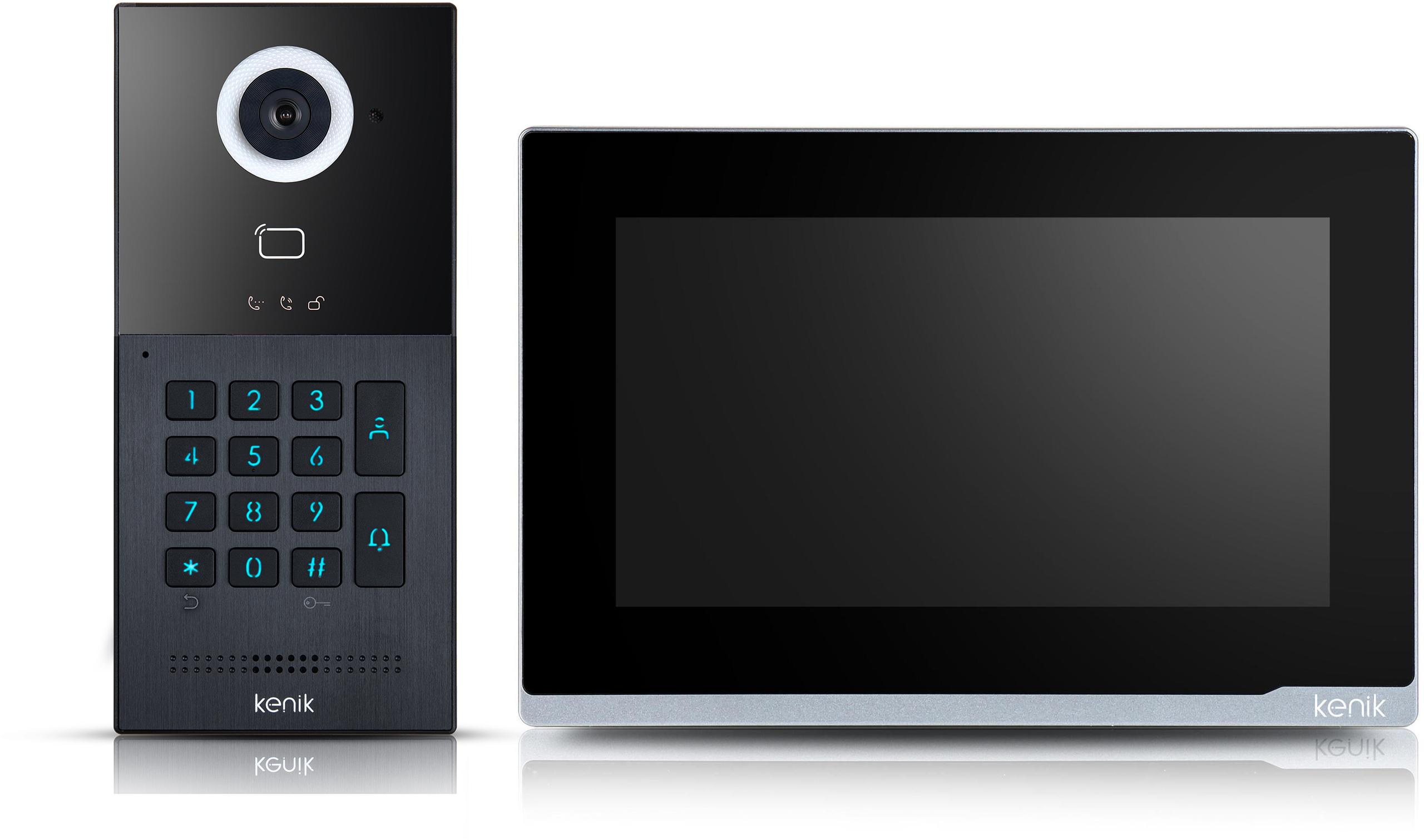 Sada videovrátnik 2-žilový Kenik KG-2WKIT-K 7 palcov Rfid