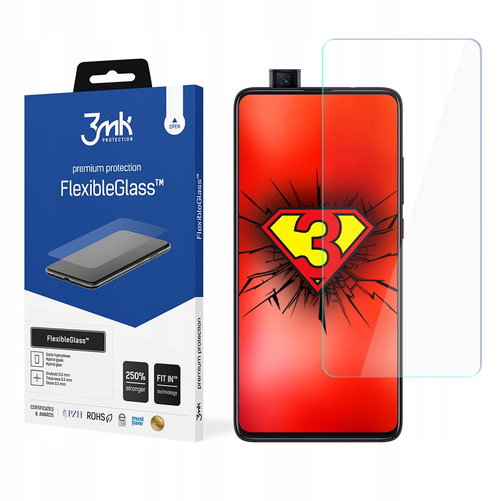 

Szkło hybrydowe 3mk FlexibleGlass na Xiaomi Mi 9T